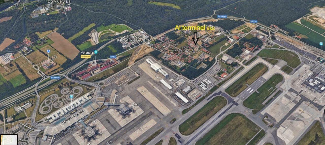 Al Terminal Hotel Somma Lombardo Eksteriør billede